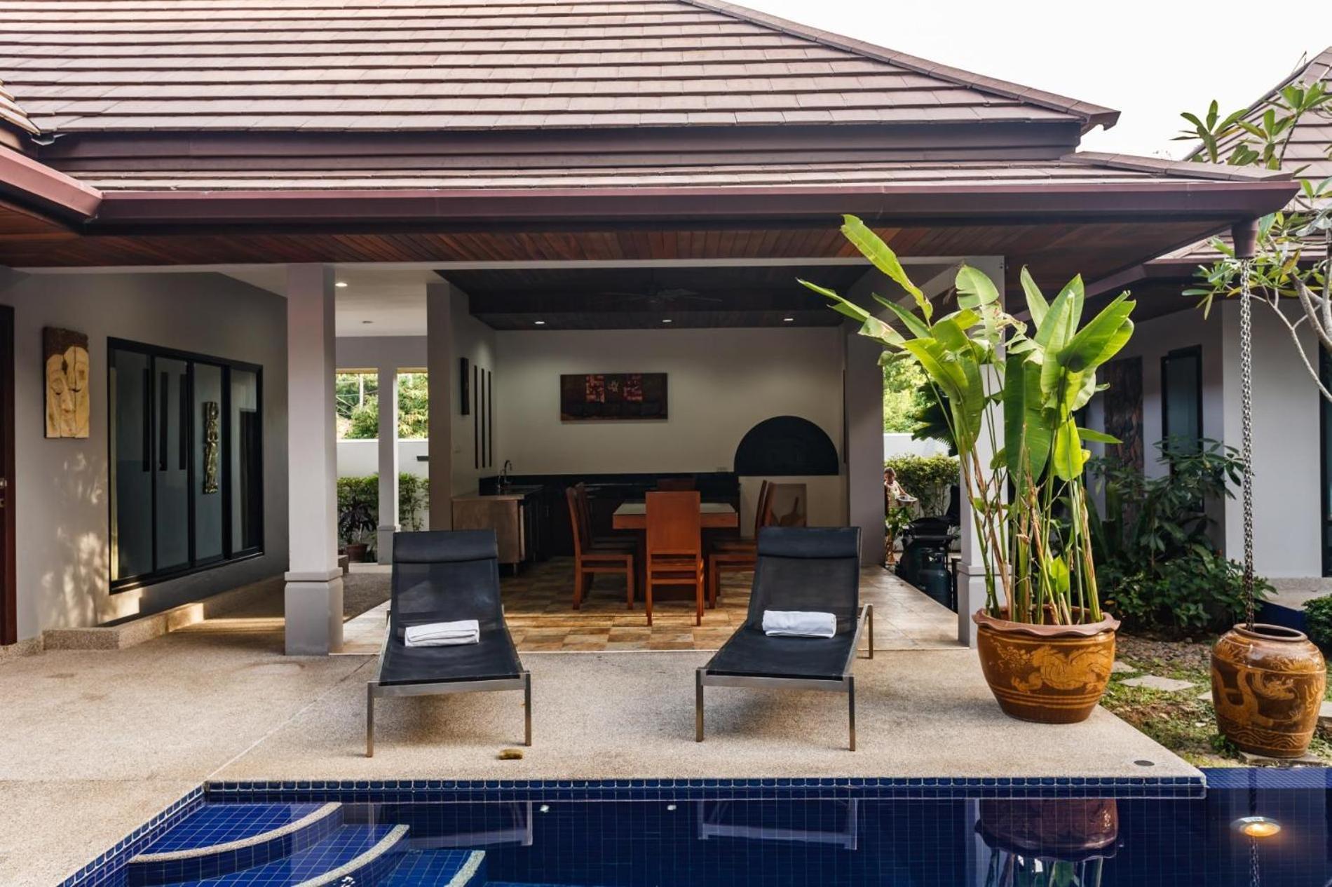 Frangipani Pool Villa - Garden, Bbq & Maid Nai Harn Exterior foto